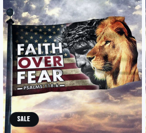 Faith Over Fear Home Banner