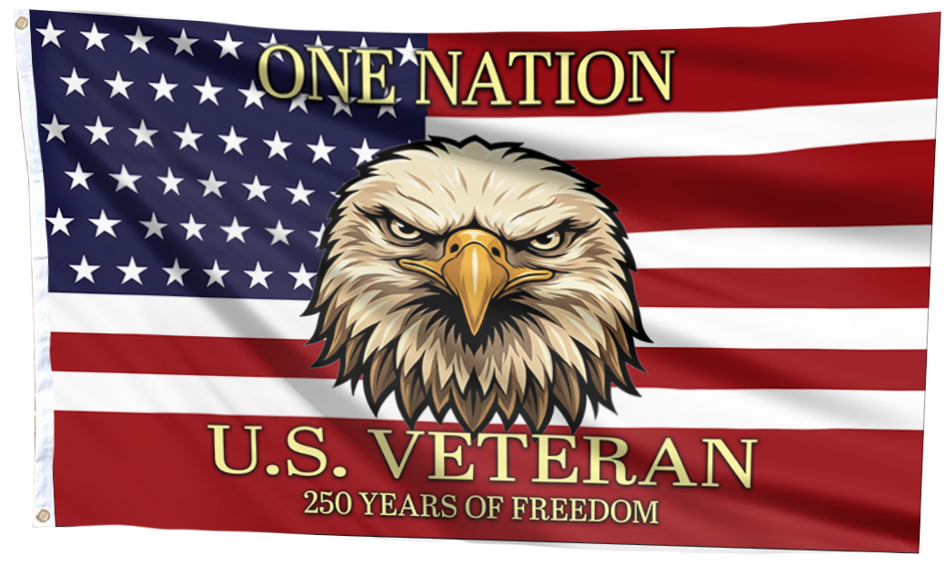 One Nation Veteran Pride Flag