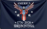 Patriotic 250th Anniversary Celebration Outdoor Flag