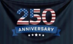 Patriotic 250th Anniversary Celebration Outdoor Flag