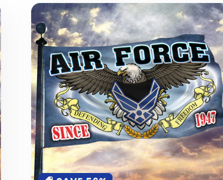 Air Force Defending Freedom Flag 3x5