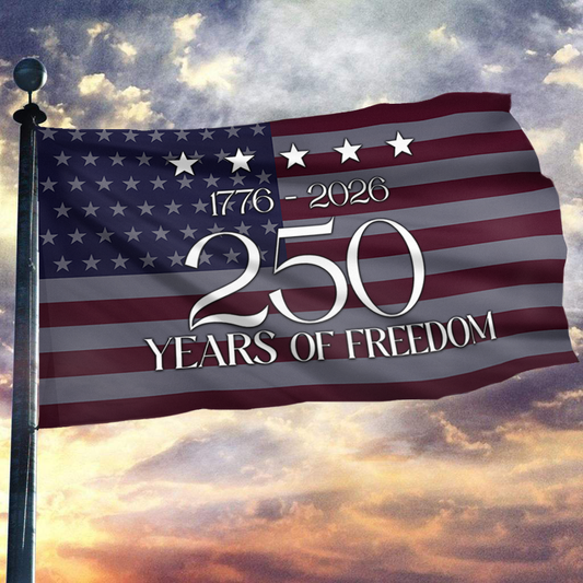 250 Years Freedom Celebration Flag