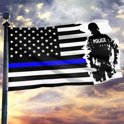 Thin Blue Line Pride Flag
