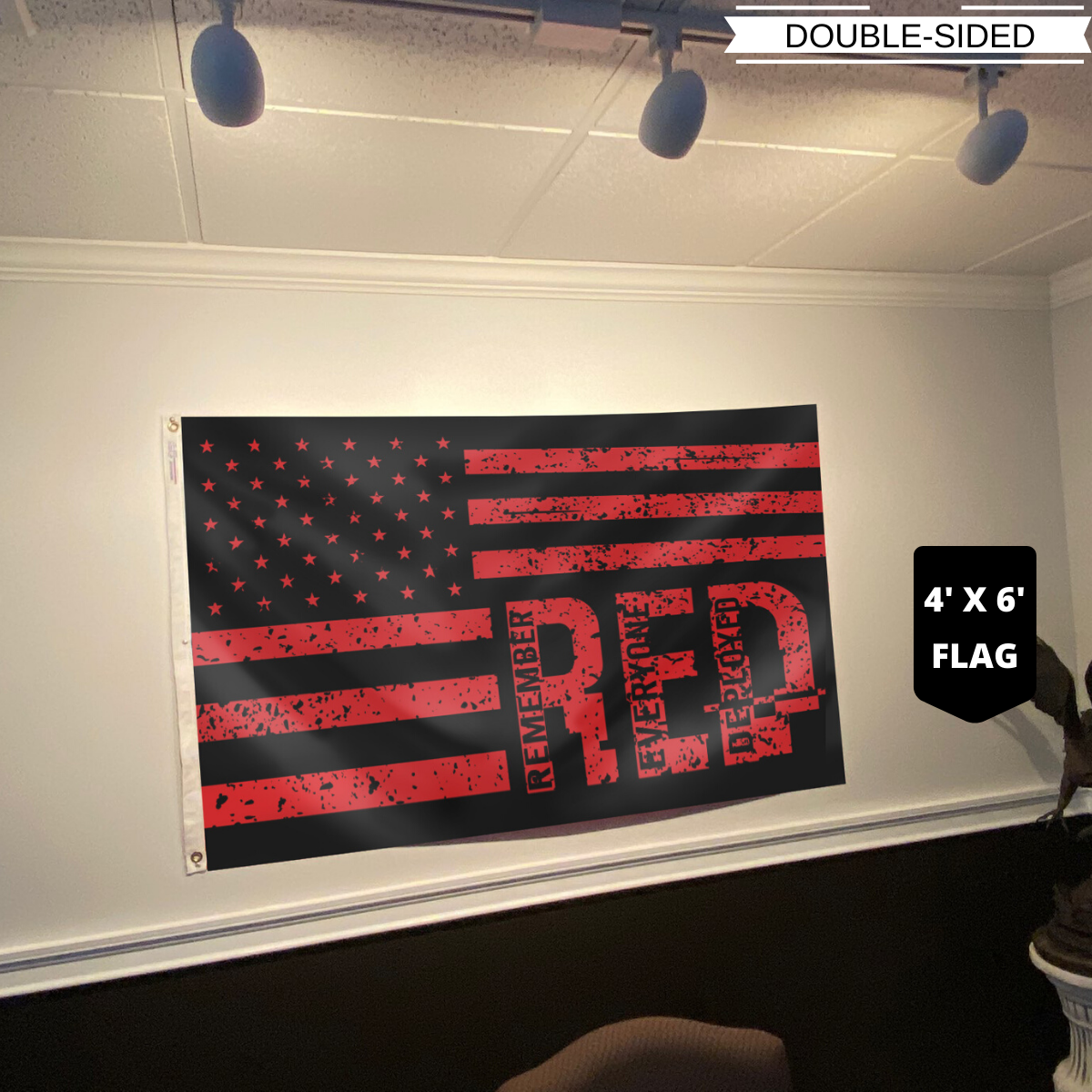 Remember Everyone Deployed Tribute Flag