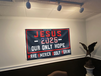 Our Only Hope Faith Flag