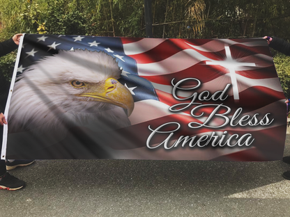 Patriot Eagle Pride Outdoor Flag