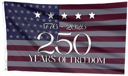 250 Years Freedom Celebration Flag