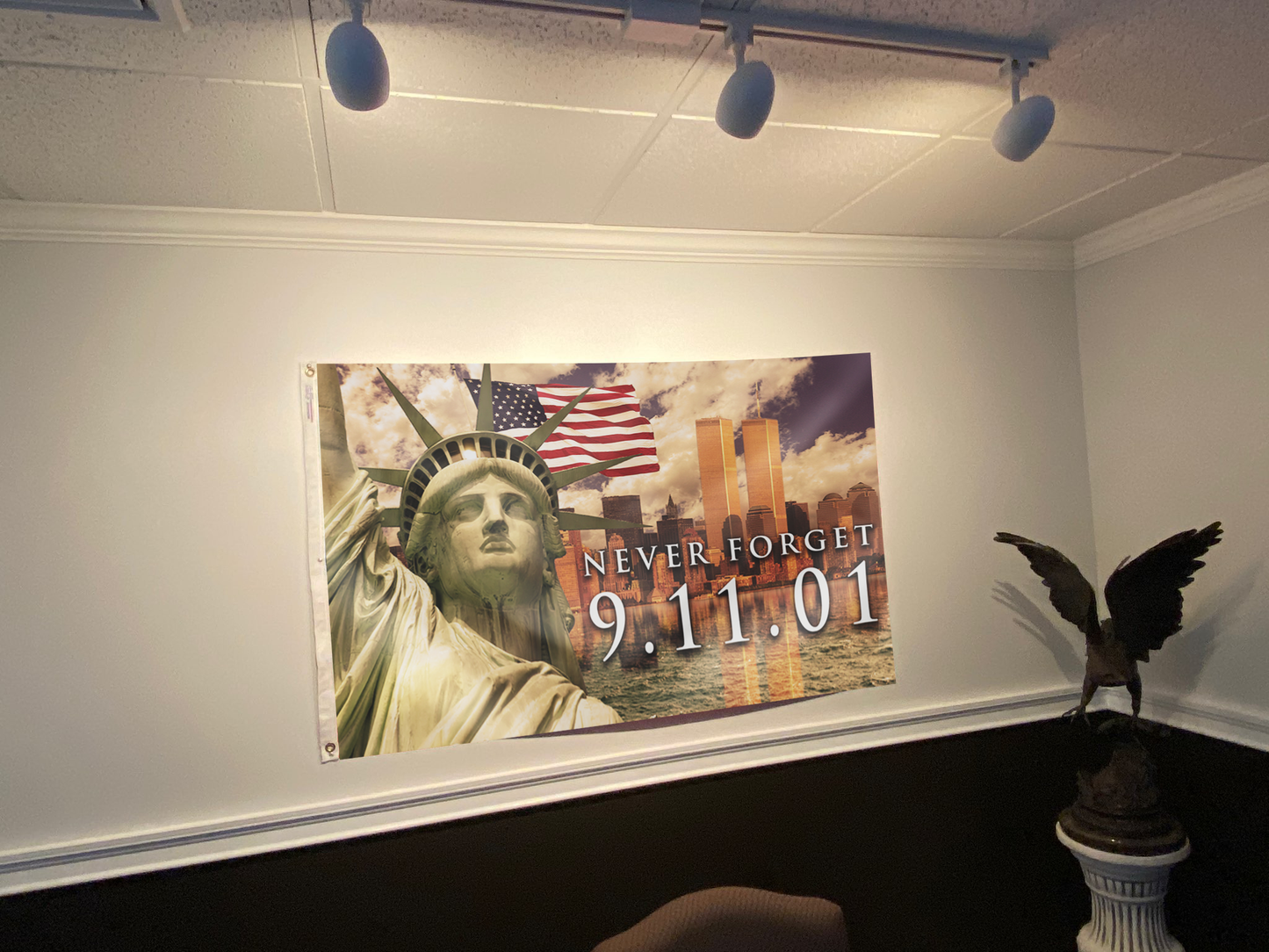 Never Forget Memorial Flag