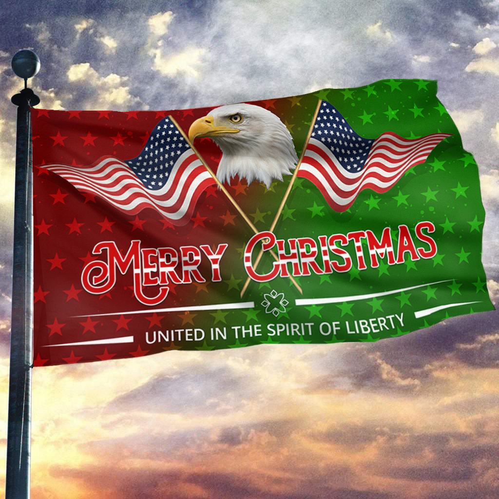 Bold Patriotic Outdoor Flag Banner