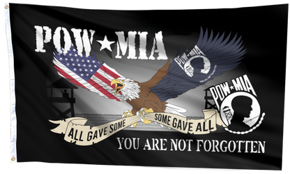 POW MIA Honor Memorial Flag