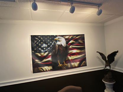 Never Forget Patriotic Veteran Flag