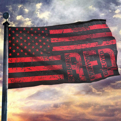 Remember Everyone Deployed Tribute Flag