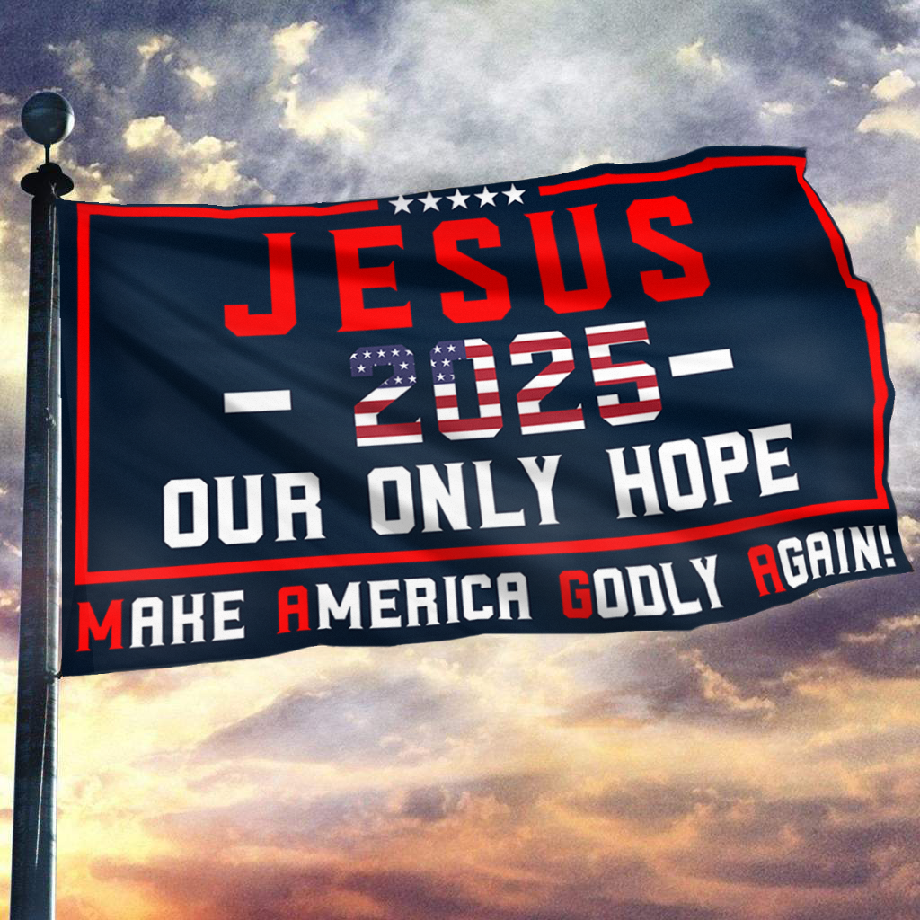 Our Only Hope Faith Flag