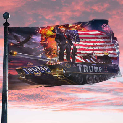 Patriot Rally Rare Tank Flag