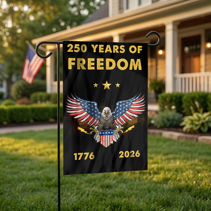 Freedom Eagle Patriotic Garden Flag