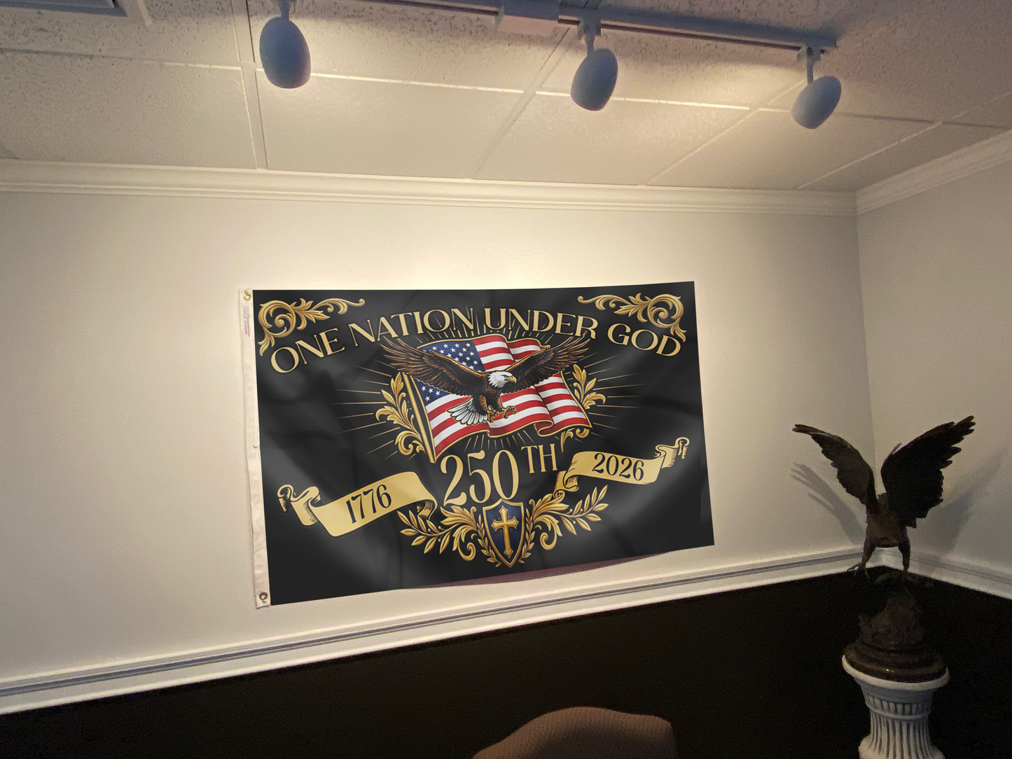 250th Eagle Unity Pride Flag