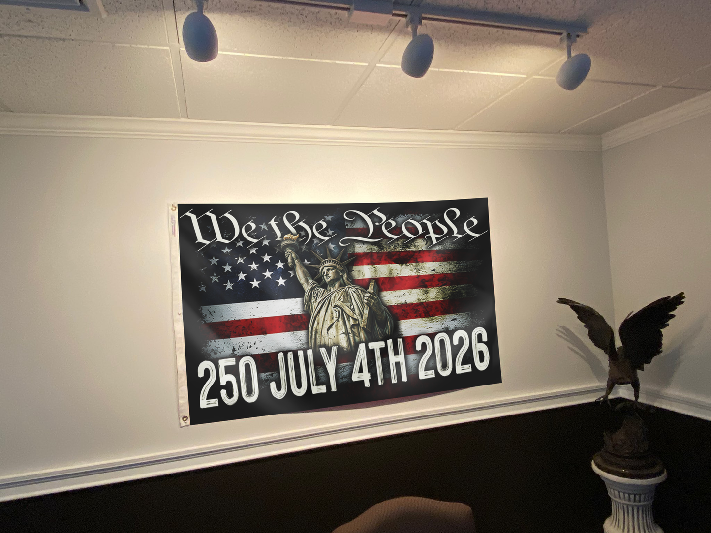 Patriotic We The People Flag
