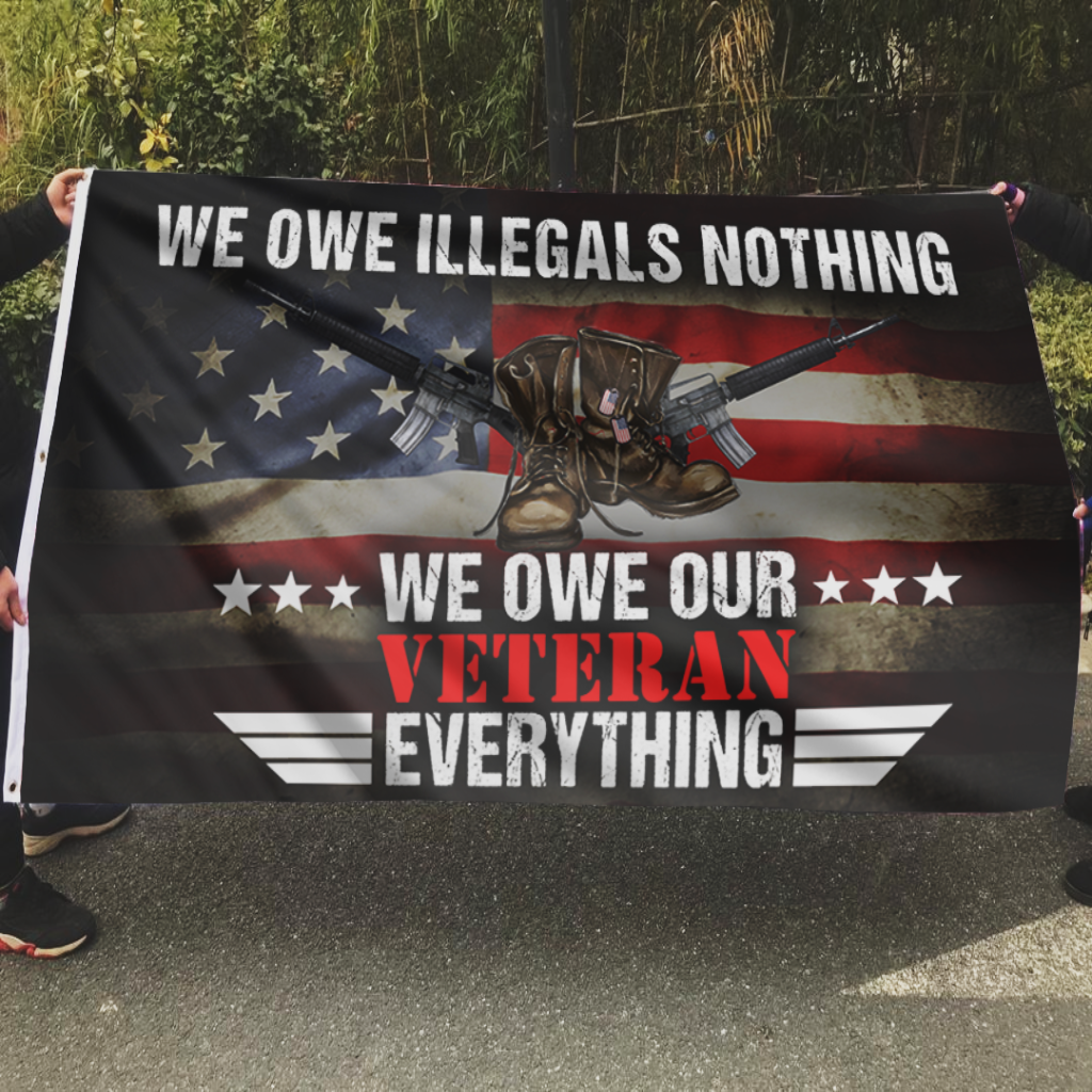 Honor Veterans Tribute Flag