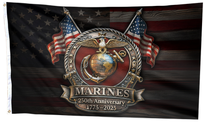 Forged in Valor Patriotic Flag