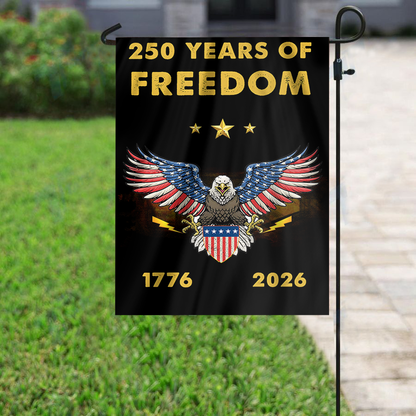 Freedom Eagle Patriotic Garden Flag