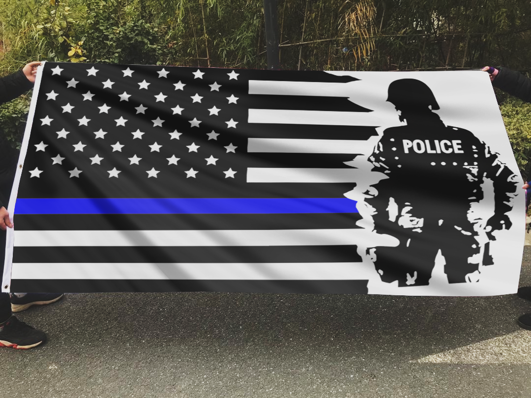 Thin Blue Line Pride Flag