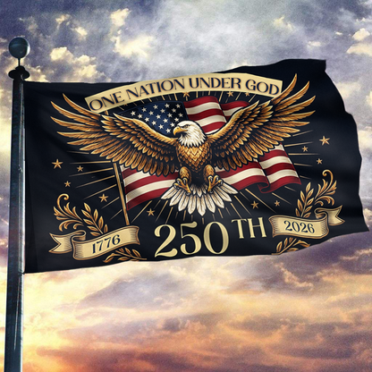 One Nation Eagle Patriotic Flag