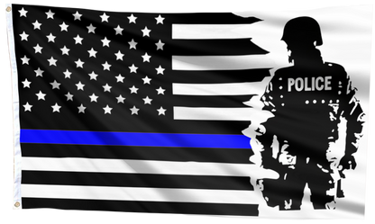 Thin Blue Line Pride Flag