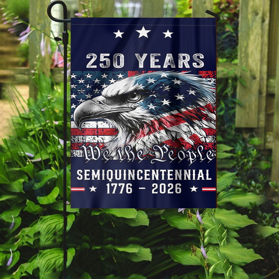 Patriotic Heritage Semi-Quincentennial Yard Flag