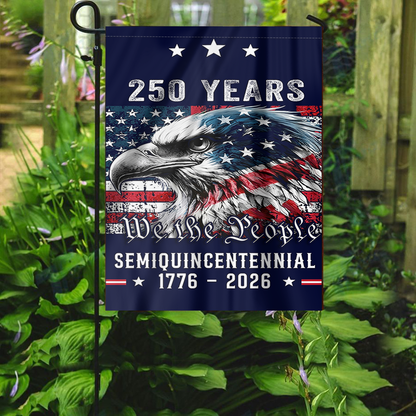 Patriotic Heritage Semi-Quincentennial Yard Flag
