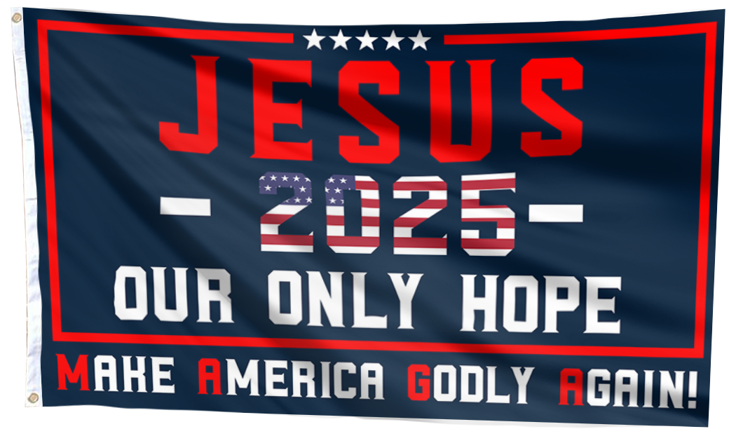 Our Only Hope Faith Flag