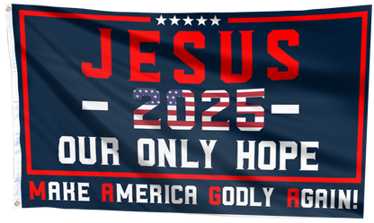 Our Only Hope Faith Flag