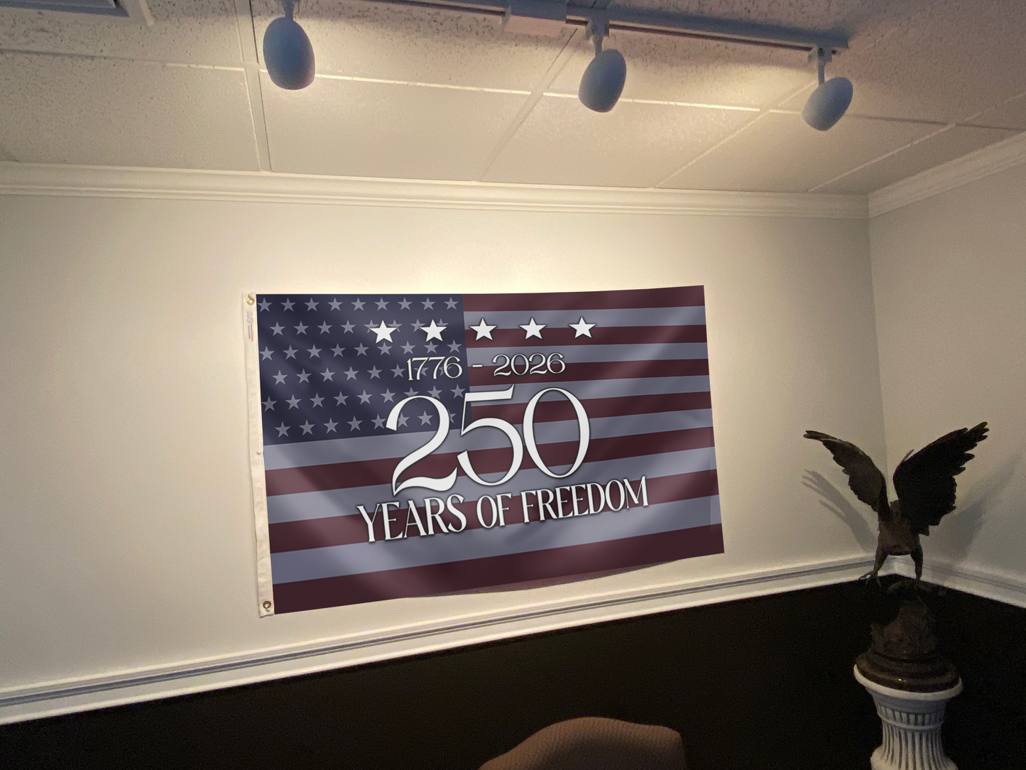 250 Years Freedom Celebration Flag