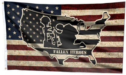 Fallen Heroes Tribute Flag