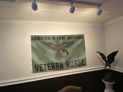 Proud Served With Honor Flag