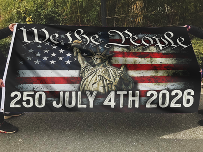 Patriotic We The People Flag