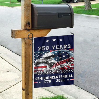 Patriotic Heritage Semi-Quincentennial Yard Flag