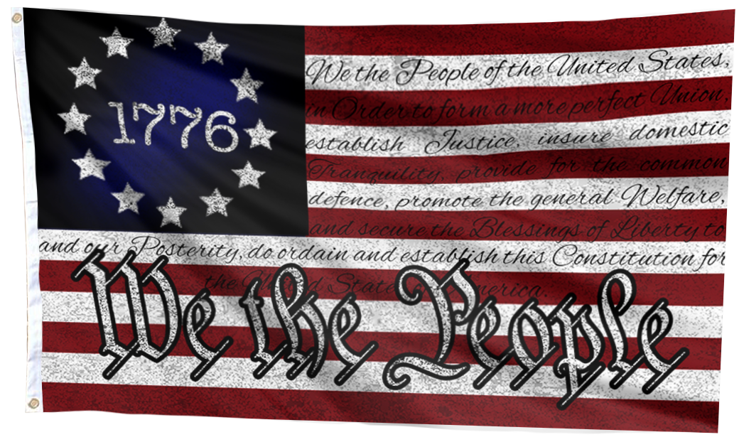 Vintage Betsy Ross Patriotic Flag