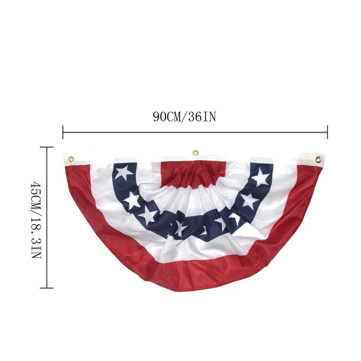 Patriot Party Fan Bunting Flags