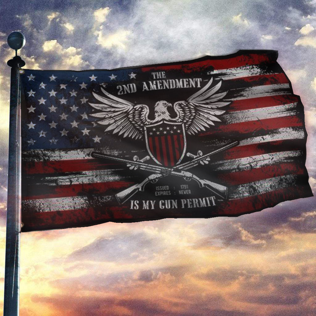 Durable Proud 2nd Amendment Flag