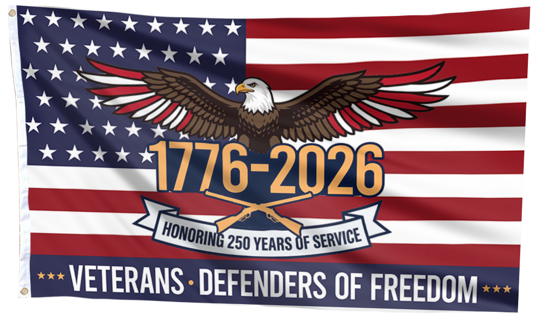 Defenders of Freedom Patriotic Flag