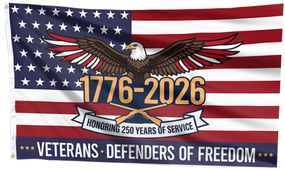 Defenders of Freedom Patriotic Flag