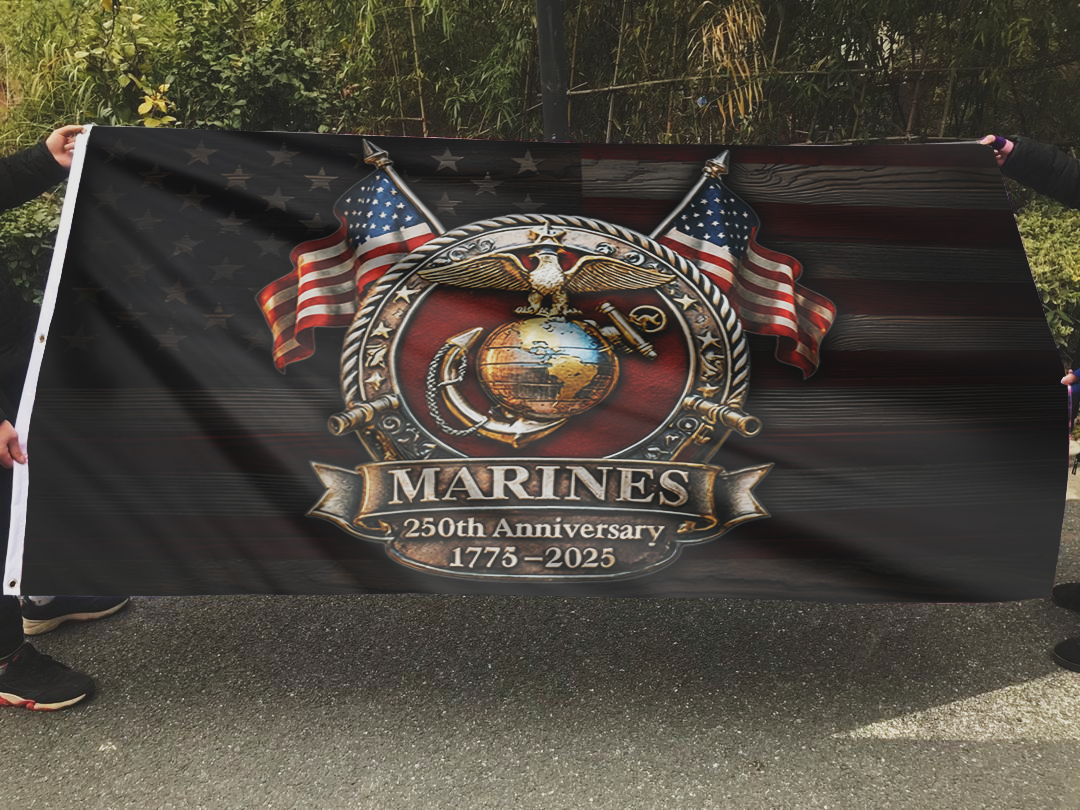 Forged in Valor Patriotic Flag