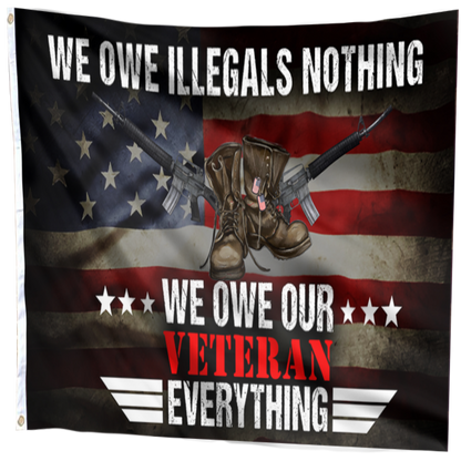 Honor Veterans Tribute Flag
