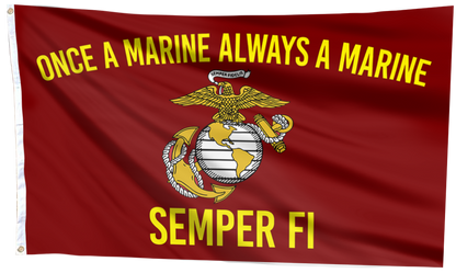 Semper Fi Pride Marine Flag