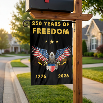 Freedom Eagle Patriotic Garden Flag