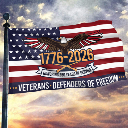 Defenders of Freedom Patriotic Flag