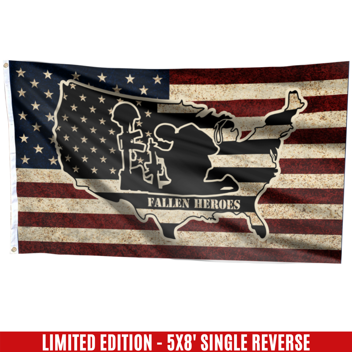 Fallen Heroes Tribute Flag