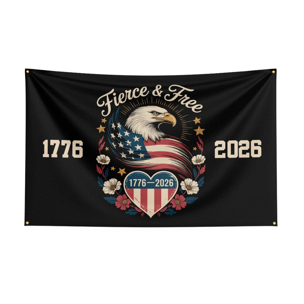 Patriotic 250th Anniversary Celebration Outdoor Flag