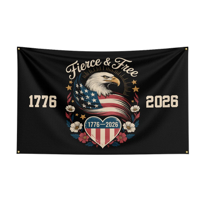 Patriotic 250th Anniversary Celebration Outdoor Flag