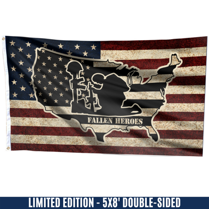 Fallen Heroes Tribute Flag